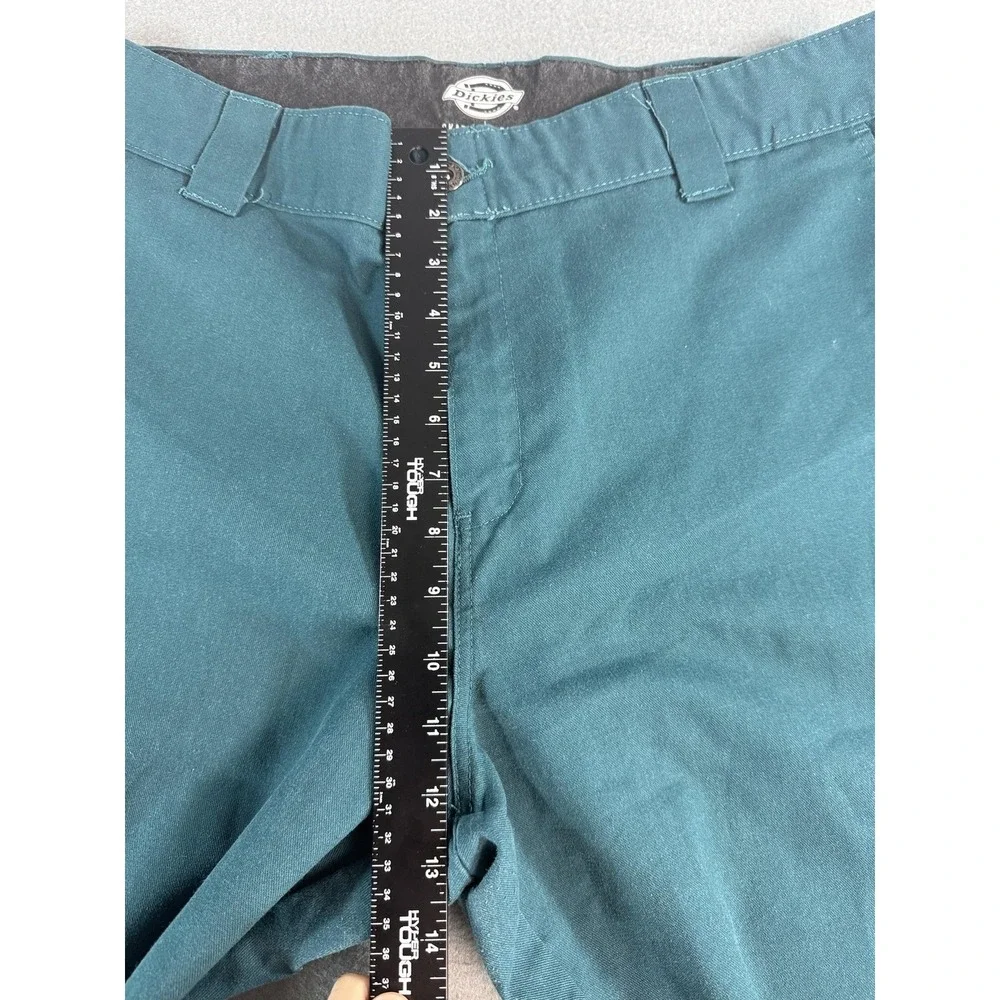 Dickies Flex Skateboarding Pants Mens 36x32 Green Relaxed Fit Chino Casual